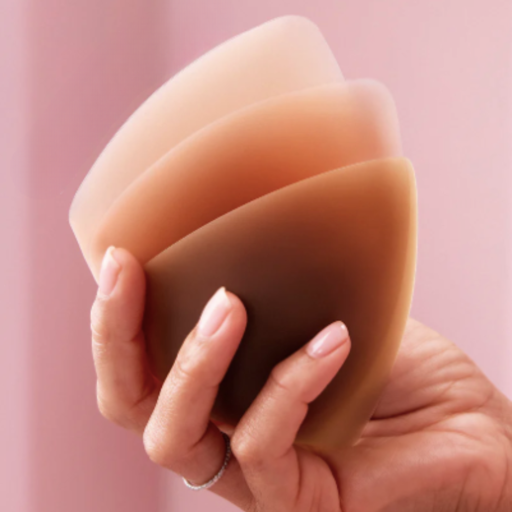 Les invisibles Nuuca Triangles - cache-tétons sans colle